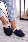 U050 Unisex Kışlık Ev İçi Terliği Kürklü Yünlü Kışlık Terlik