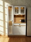 Mikel Masalı Kahve Köşesi Led Aydınlatmalı %100 Mdf Ücretsiz Montaj 121*45*200