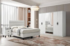 Kaz %100 MDF Yatak Odası Takımı %100 MDF | Ücretsiz Teslimat ve Kurulum