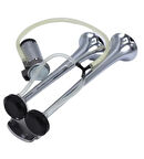 AEMPART  Fala fala korna havalı korna krom motorlu 12 volt