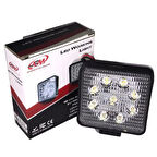 AEMPART  ÇALIŞMA LAMBASI 9 LED 27W KARE