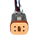 Aempart  Aem32 4K034K Soket Deutsch 4 Lü İş Makinesi - Kablolu