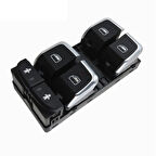 AEMPART  CAM ANAHTARI AUDI A6 /A7/ Q3 SOL DÖRTLÜ KROMLU 10-15