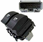 AEMPART  CAM ANAHTARI RENAULT MEGANE II-SCENIC-LAGUNA SOL GRİ BEYAZ 02-14