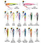 Fujin Jig-X 20gr Light Jigging - Metal Jig Yem MT02 Pink Zebra Glow