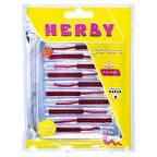 Pandora Herby  5cm 10 Adet LRF Silikonu Red Berry