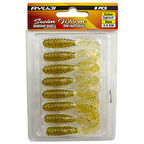 Ryuji Swim Worm 5.5cm 8 Adet LRF Silikon Yem Light Oil