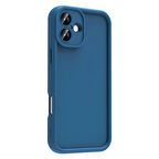 iPhone 16 Plus Kılıf Kamera Korumalı Ananas Silikon Kapak