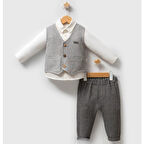 Tongs Baby Costamary 3'lü Takım 5730 Gri