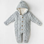 Andywawa AC24336 Knitwear Triko Bebe Kozmonot Grey Melange