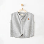 Andywawa AC26211 Casual Yelek Grey