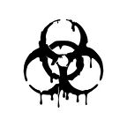 Evrensel Tehlike Tıbbı Zehirlenme Uyarısı Sticker