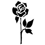 Gül Çiçek Charm Sticker Araba 2