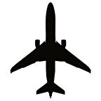 Uçak Araba Sticker Dizüstü Bİlgisayar Sticker 2