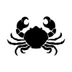 Yengeç Sticker Yapıştırma 17cm