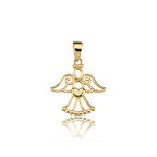 Kalpli Melek Kolye Ucu