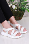 Fort 35375 Diva Comfort Rahat Çapraz Kuşaklı Çırtlı Kadın Sandalet