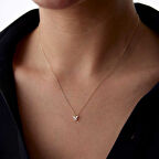 Taşlı Kelebek Kolye