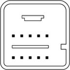 Vw polo 6r 6c cam düğmesi anahtarı ön sol dörtlü