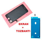 Tkgz İPhone 8 Lcd Ekran dokunmatik (+TOZBANTI LW Marka) SİYAH
