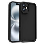 iPhone 16 Kılıf Kamera Korumalı Ananas Silikon Kapak