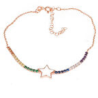 Yıldız Neon Gümüş Bileklik Sb1959