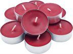 Kokusuz Küçük Renkli Mum 16 lı Tealight Mum Dekoratif Mum