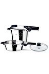 Fissler Vitaquick Bluepoint 2 Li Düdüklü Tencere Seti 6 lt + 3.5 Lt