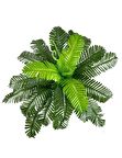 Yapay Çiçek Cycas Aşk Merdiveni Eğrelti Otu Sıkas Bitkisi 24 Yaprak 45*60 cm Yapay Bitki