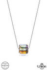 SWAROVSKİ TAŞLI  CRYSTAL 925 AYAR GÜMÜŞ KOLYE