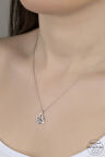 SWAROVSKİ CRYSTAL YUSUFÇUK  925 AYAR GÜMÜŞ KOLYE