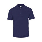 KANT Penye Kumaş Polo Yaka Kısa Kollu Tshirt Lacivert