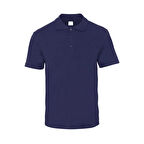 KANT Örme Kumaş Polo Yaka Kısa Kollu Tshirt Lacivert