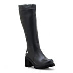 Mammamia D23KC-2075 Hakiki Deri Kadın Çizme