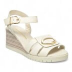 Mammamia D25YS-2775 Deri Comfort Kadın Sandalet