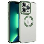 Iphone 14 Pro Max Kılıf Uyumlu Köşeleri Renkli Şeffaf Kamera Korumalı Silikon Luxury Kapak 