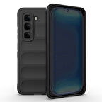 İnfinix Hot 50 Pro 4G Kılıf Esnek TPU Oyuklu Arka Yüzey Tasarımlı Etnik Silikon Kapak