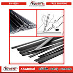 Plastik Elektrot - Kaynak Çubuğu - P (Pp) Siyah ( Geniş )