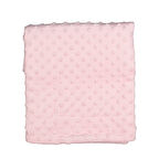 Kız Bebek Pembe Polarlı Nohut Battaniye 80x90