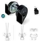 FIAMM  FİAMM DADAT KORNA 12V TAKIM+ROLE FORD+FİAT+VW EM