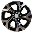MARCOPOLO 6.5*16 5*114.3 ET35 72.56 BLACK MACK JANT 4 lü Takım