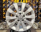 4 Adet MERCEDES ORIJINAL 6.5*16 5*112 ET52 66.6 SILVER JANT REVİZE EDİLMİŞ (Takım)