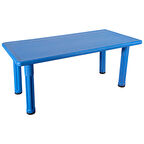 King Kids Kral Masa Plastik Ayaklı Mavi