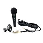 FullSound FS-101 Kablolu Metal Gövdeli El Tipi Mikrofon 5Metre Kablolu