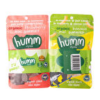 humm organic Muzlu&Çilekli Mini Küpler 2x30g