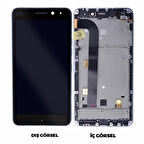 Teknonet General Mobile GM5 Plus Uyumlu Org Lcd+Dokunmatik+Çıtalı VR-9634