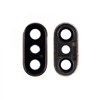 Teknonet Apple iPhone X Uyumlu Çerçeveli Kamera Camı VR-13160