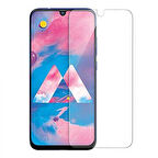 Samsung Galaxy A30 Uyumlu Şeffaf Temperli Cam Ekran Koruyucu