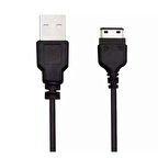 Nettech 100 Cm D880 uclu Şarj ve Data Kablosu (Siyah)