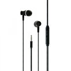 Nettech NT-39 3.5 Jack Girişli Kulak İçi Kulaklık (Siyah)